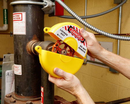 Блокиратор вентилей и задвижек стандартный