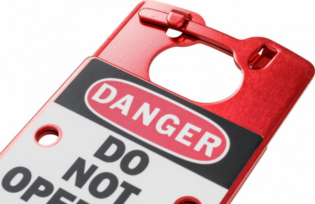 Множитель замковый алюминиевый с этикеткой