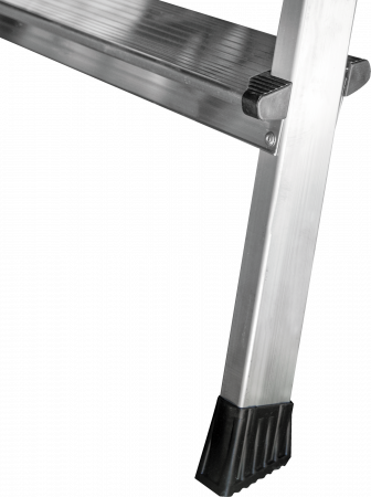 Стремянка алюминиевая двухсторонняя с площадкой 350×260 мм NV2120 артикул 2120207