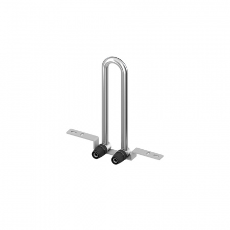 TECE  Монтажный узел для подключения радиатора, настенный, никелированный 16  8740406