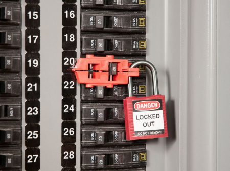 Блокиратор узких автоматических выключателей