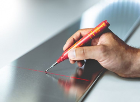 PICA-MARKER 150/40/SB Строительный маркер для глубоких отверстий Pica - Ink (Красный) в блистере