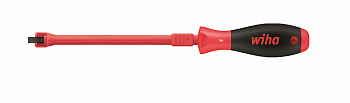 Отвертка Wiha SoftFinish Шлиц с функцией крепкого удержания