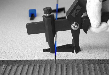 Зажим TLS-Profi для гранитной и мраморной плиты высотой 12-22 мм (1 мм) 100 шт