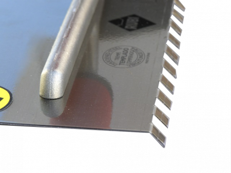 Гребенка стальная 28см зуб 8x8 MRА 45º. RUBI