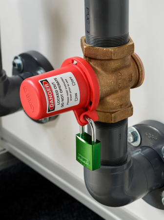 Блокиратор вентилей со съемной рукоятью