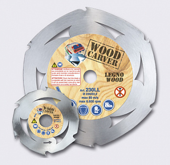 Диск 230*22,2мм WOOD CARVER MONTOLIT