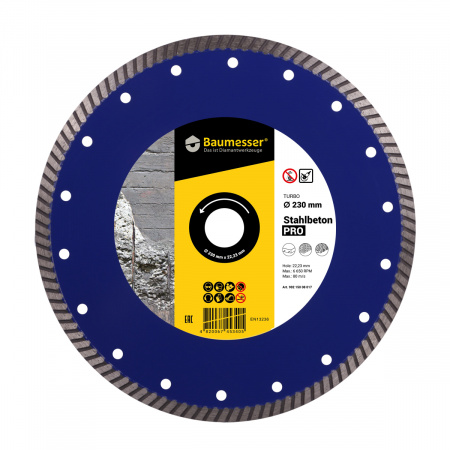 Baumesser Turbo Stahlbeton Pro