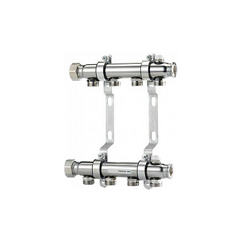 TECE  Коллектор для систем отопления в сборе, нержавеющая сталь 12 контуров  340112