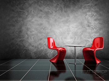 Стены в современном интерьере с эффектом мокрого шелка