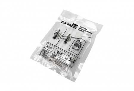 Уголки для системы выравнивания плитки TLS-Profi, 20 шт