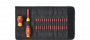 Набор отвёрток и бит Wiha slimVario 18 предметов