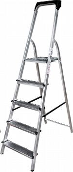 Стремянка алюминиевая с органайзером NV 1115