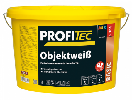 Краска PROFI Tec P104  weiss Objektwei?, 40 кг