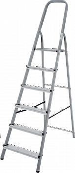 Стремянка стальная с алюминиевыми ступенями NV1130 артикул 1130106