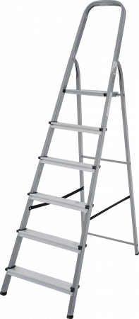 Стремянка стальная с алюминиевыми ступенями NV1130 артикул 1130106