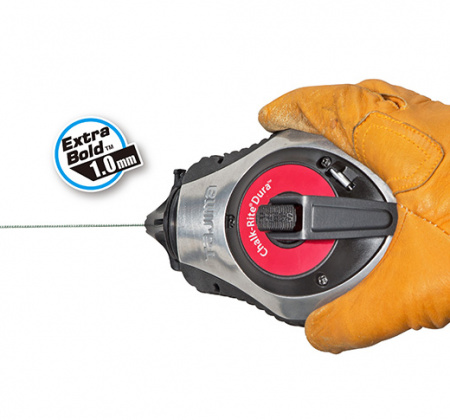 Отвес-разметка, крепкий шнур, длина шнура 25м TAJIMA CR401R