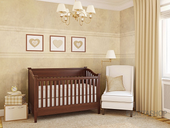 Золотисто бежевые стены