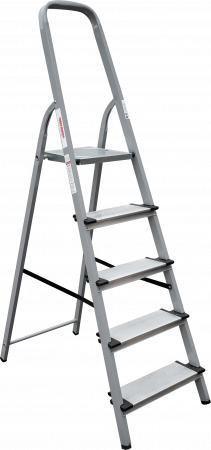 Стремянка стальная с алюминиевыми ступенями 130 мм NV1137 артикул 1137105