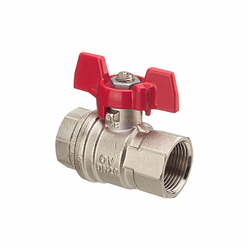 Oventrop  ШК Optibal, ВР-ВР, рукоятка бабочка DN 20  1076106