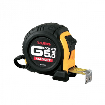 Рулетка TAJIMA, MAGNET-GM550MYL210YB, 5м/25мм GM550MY