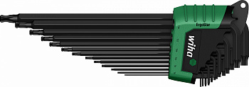 Набор ключей Wiha ErgoStar TORX MagicSpring сферическая головка