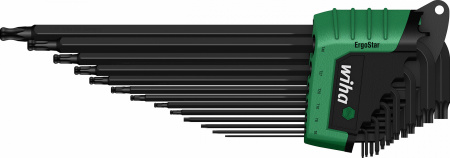 Набор ключей Wiha ErgoStar TORX MagicSpring сферическая головка
