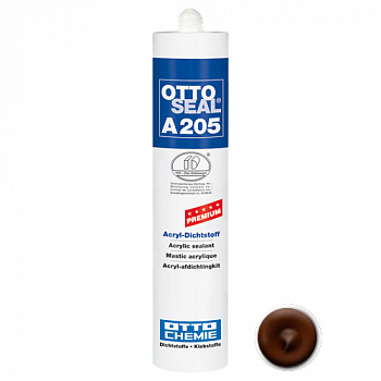 Акриловый герметик премиум-класса OTTOSEAL A205 С05 (коричневый), 310мл