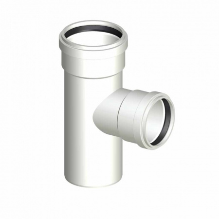 POLO-KAL Isen  Шумопоглощающий тройник канализационный 87,5° 90/50  02603