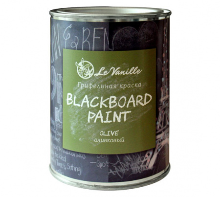 Грифельная краска цвет черный — 4 м2