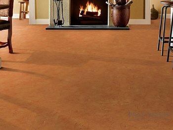 Венецианские полы в классическом терракотовом цвете