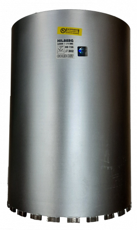 Коронка алмазная 302*450 Hilberg Laser 1 1/4 UNC HD726