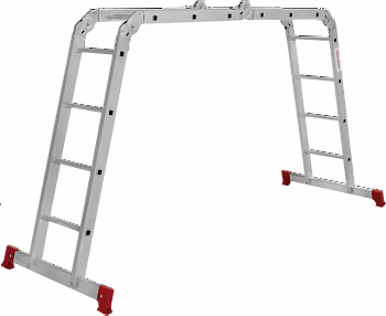 Лестница-трансформер алюминиевая, ширина 340 мм NV2320 артикул 2320234