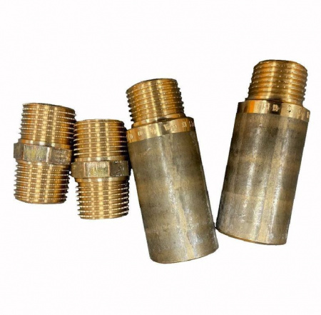 Монтажный набор Viega, бронза, ВВОДНОЙ КРАН НР (П) 1 дюйм