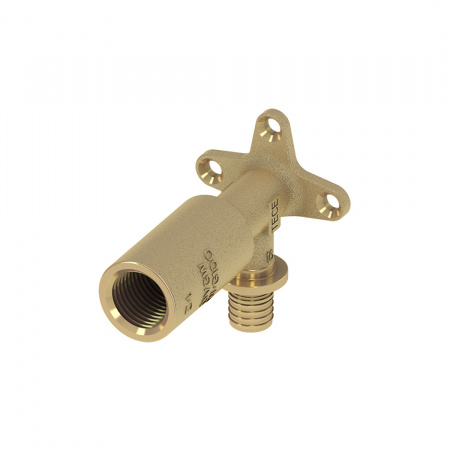 TECE  Уголок с настенным креплением, удлиненный, латунь  768502