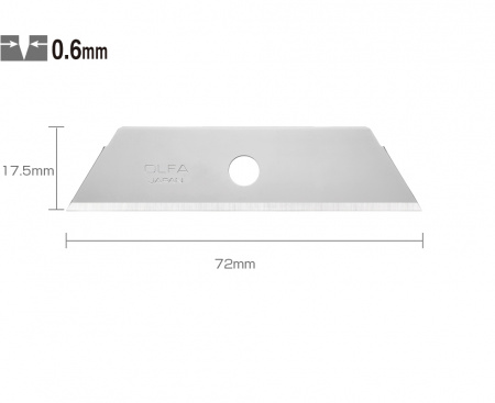 Лезвие специальное трапецивидноеOL-SKB-2/5B
Обратная связь