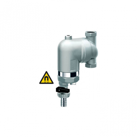 FAR  Фильтр с поворотным соединением без манометра с магнитными вставками, хромированный ВР-ВР 3/4" 300мкм  FA 39M7 34