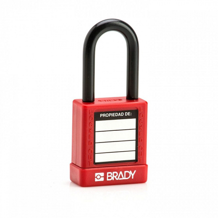 Замок алюминиевый с полимерным покрытием