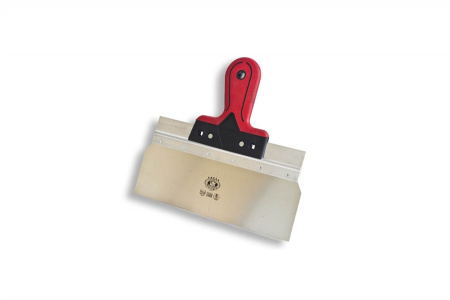 Шпатель с широким полотном, рукоятка двухкомпонентная, толщина лезвия 0,5мм