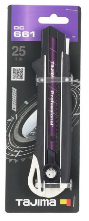 Нож DORA 25 мм, с винт.стопором TAJIMA DC661YB