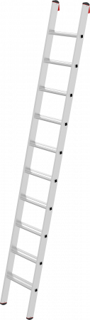 Профессиональная алюминиевая приставная лестница с развальцованными ступенями 80 мм NV3214 артикул 3214110