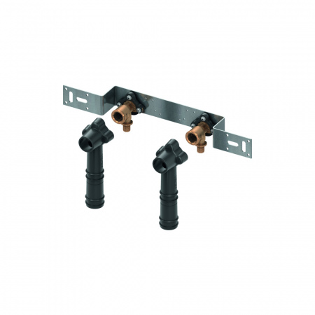 TECE  Монтажный комплект с настенными уголками для подключения смесителя, бронза 20 × Rp 1/2"  720562