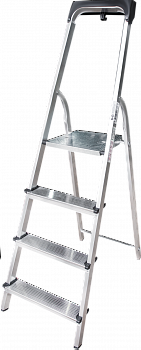 Стремянка алюминиевая с органайзером NV 1115 артикул 1115104