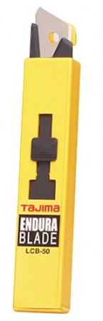 Лезвия, LСB-50, 18 мм,  для ножей  LC-500,501,520,521,510 /10 шт. в футляре TAJIMA LCB50