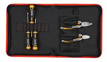 Набор отверток Ergonic SL, PH, PZ с бокорезами и пассатижами FELO 40090504