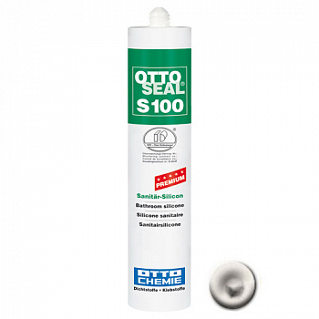 Профессиональный универсальный силиконовый герметик OTTOSEAL S100 PREMIUM С08 (жасмин), 300мл