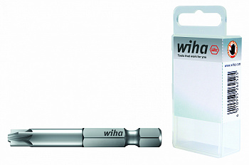 Набор бит Professional 70 мм плюс-минус / Pozidriv 1/4" в коробке 2 шт.