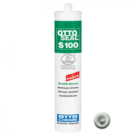 Профессиональный универсальный силиконовый герметик OTTOSEAL S100 PREMIUM С91 (эгейский), 300мл