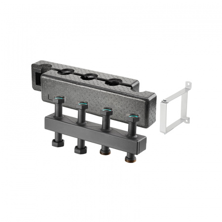 Oventrop  Компактная гребенка на 3 контура для Regumat DN 25, стальная, с изоляцией и настенным крепежом на 3 контура  1351783