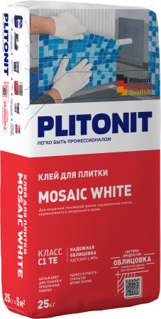 PLITONIT Mosaic White
